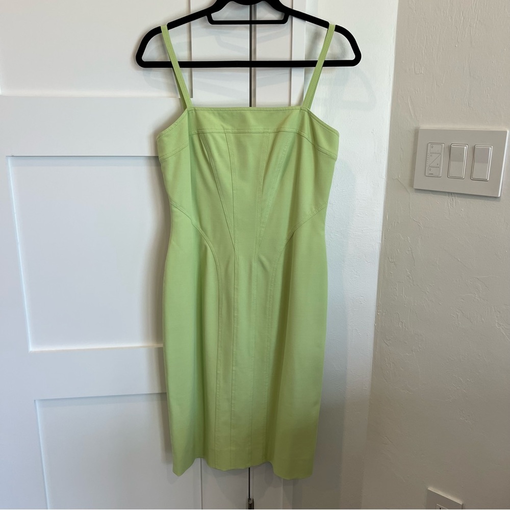 Euc bodycon green dress